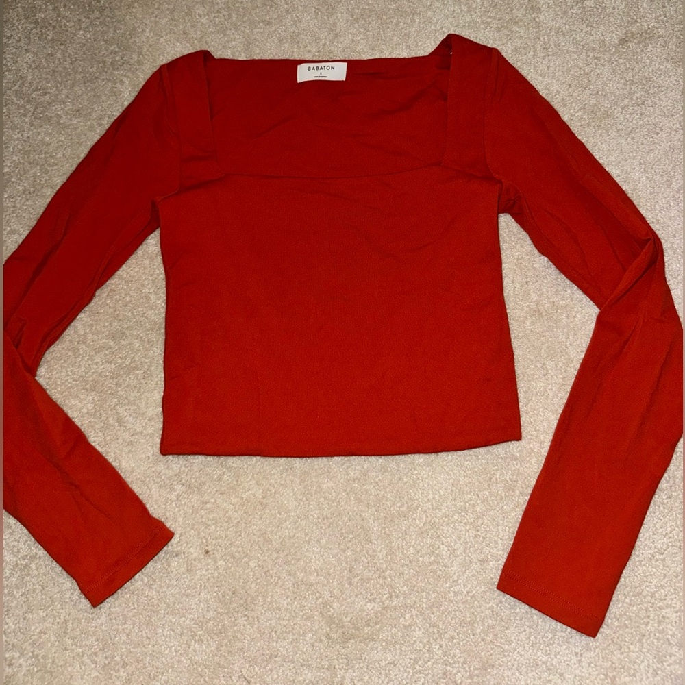 Blood Orange Babaton Long Sleeve